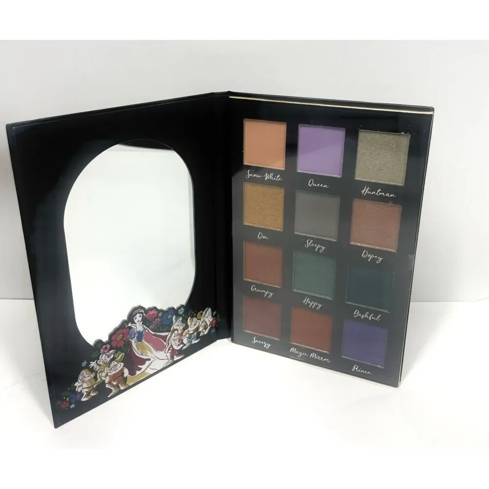 Disney Snow White and the Seven Dwarfs Eyeshadow Palette Mirror Taste Beauty New